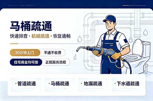 福泉马桶疏通