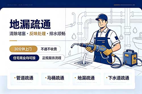 福泉地漏疏通